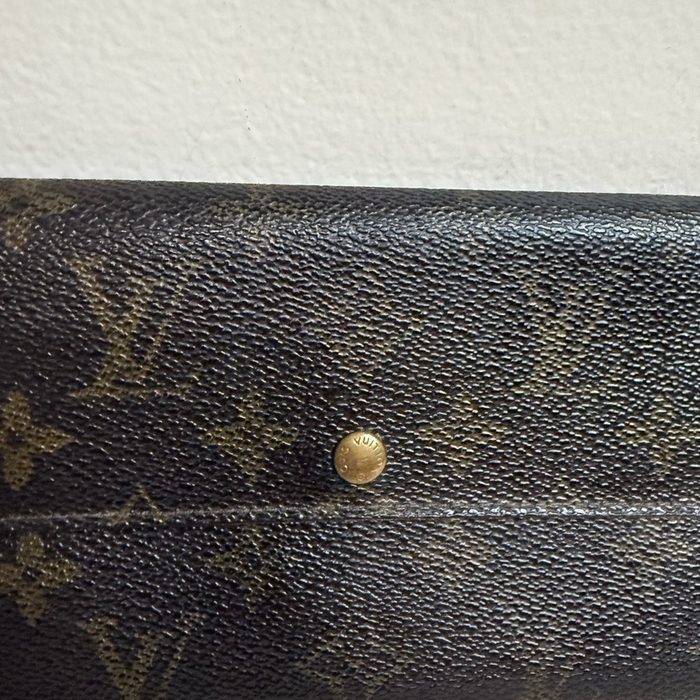 Louis Vuitton vintage Monogram Continental Wallet - Brown (project) - Picture 2 of 14